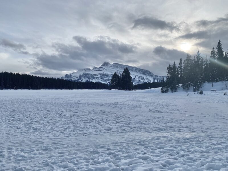 Lake Two Jack, Alberta. Image © PlanetSKI